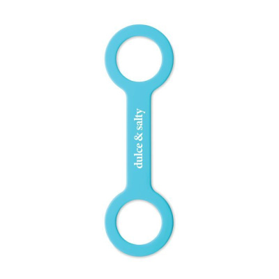 Держатель для бутылки силиконовый бирюзовый