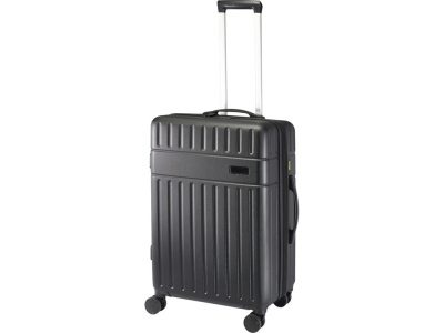 Ровер чемодан на колесах из материалов, переработанных согласно стандарту GRS, объемом 70 л,черный