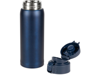 Термокружка Relaxika 701 (0,48 литра), синяя (без лого) , размер 480