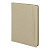 Ежедневник недатированный Shady, А5,  бежевый, кремовый блок в линейку, светло-коричневый обрез