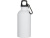 Oregon одностенная бутылка для воды с карабином, изготовленная из нержавеющей стали, сертифицированной по стандарту RCS, объемом 400 мл - Белый