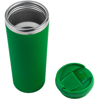 Термокружка KOMO SOFT COLOR 420мл. Зеленая 6060.02