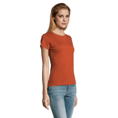 Футболка женская IMPERIAL WOMEN, терракотовый_L, 100% хлопок, 190 г/м2