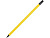 Карандаш чернографитовый трехгранный Blackie 3D, желтый