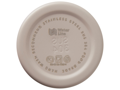 Стальная бутылка Rely, 650 мл, бежевый