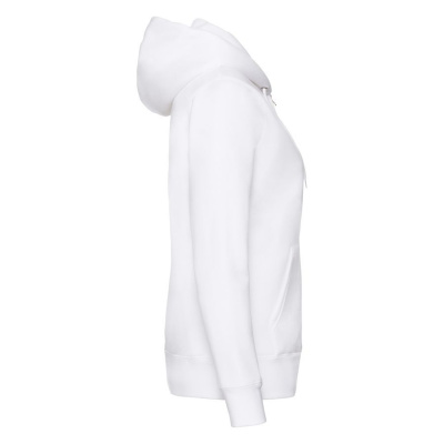 Толстовка "Lady-Fit Hooded Sweat Jacket", белый_L, 75% х/б, 25% п/э, 280 г/м2