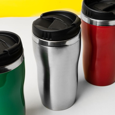 Термокружка  PROMO;  450 мл; красный; металл