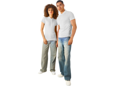 Рубашка поло First 2.0 женская, белый , размер L