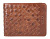 Бумажник Mano "Don Luca", натуральная кожа в коньячном цвете, 12,5 х 9,7 см
