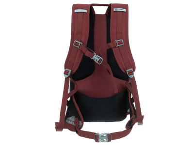 Туристический рюкзак TORBER КЕМПИНГ, бордовый, полиэстер, 26 х 48 х 12 см