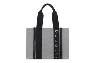 Сумка-шопер женская BUGATTI АМБРА | AMBRA, серо-черный цвет, хлопок/полиэстер, 36,5х19х27 см