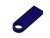 USB 2.0-флешка на 32 Гб с мини чипом и круглым отверстием, синий , размер 32ГБ