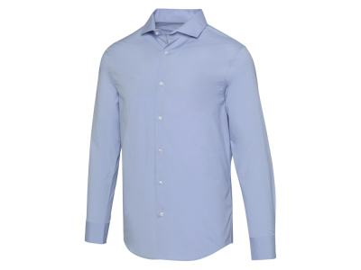 Carnelian мужская рубашка из поплина - Голубой , размер 2XL