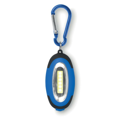 Фонарик с карабином королевский синий