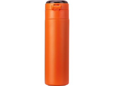 Вакуумная термокружка Waterline с медной изоляцией Bravo, 400 мл, тубус, оранжевый