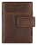 Портмоне Mano "Don Leon", натуральная кожа в коричневом цвете, 7,5 х 10,2 см
