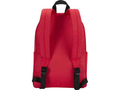 Байрон рюкзак для 14-дюймового ноутбука объемом 16 л, изготовленный из переработанных материалов по стандарту GRS, красный