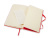 Записная книжка Moleskine Classic (нелинованный) в твердой обложке, Large (13х21см), красный , размер A5