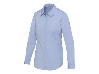 Carnelian женская рубашка из поплина - Голубой , размер XS