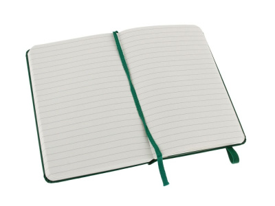 Записная книжка Moleskine Classic (в линейку) в твердой обложке, Pocket (9x14см), зеленый , размер A6