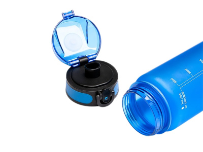 Бутылка спортивная Лэймер, объем 1000 мл, королевский синий