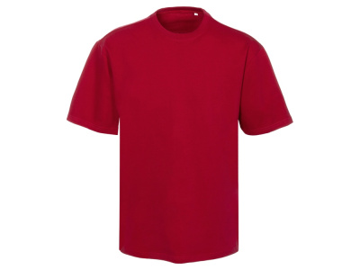 Футболка из френч терри Warsaw унисекс 220гр, красный , размер XL