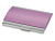 Визитница Смит, фиолетовый/серебристый