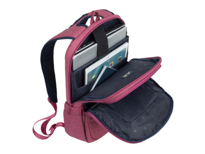 RIVACASE 7760 red ECO рюкзак для ноутбука 15.6