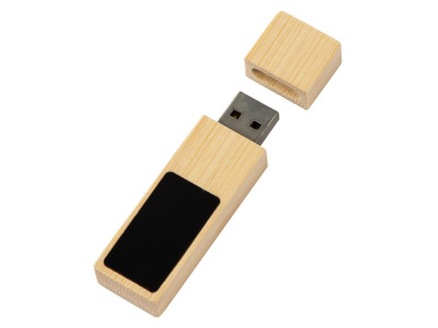 USB 2.0- флешка на 32 Гб c подсветкой логотипа Bamboo LED , размер 32ГБ