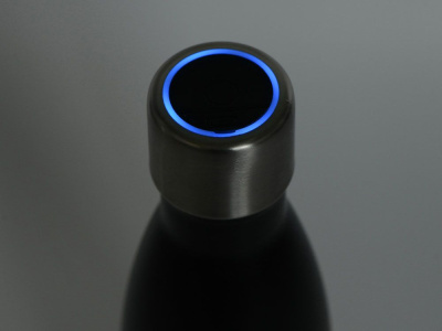 Вакуумная термобутылка с УФ-стерилизацией Photon, черный, 500 мл