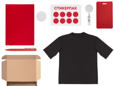 Welcome pack Simple kit, красный , размер XS-S