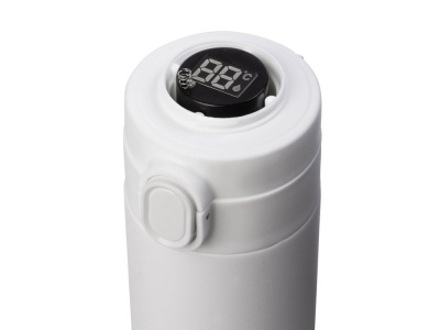 Вакуумная термокружка Waterline с медной изоляцией Bravo, 400 мл, тубус, белый (Р)