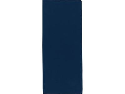 Lucas спортивное полотенце из переработанного полиэстера 30х80 см - Синий нэйви , размер S