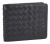 Портмоне Mano "Don Luca", натуральная кожа в черном цвете, 11 х 9 см