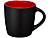 Керамическая чашка Riviera, черный/красный