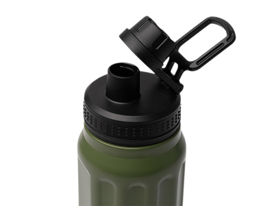 Термос с двойными стенками NOBLEK/НОБЛЕК, темно-зеленый