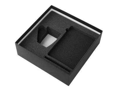 Подарочный набор с блокнотом С2, металлической ручкой и кружкой, белый , размер твердая обложка