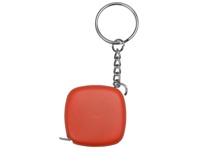 Брелок-рулетка 1м Block, красный