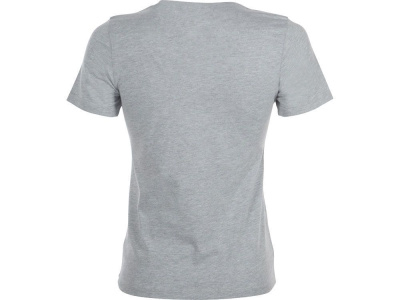 Футболка Heavy Super Club N женская с V-образным вырезом, серый меланж , размер L