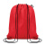 Рюкзак на шнурках красный
