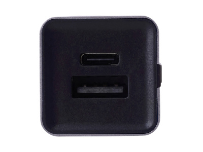 Внешний аккумулятор Rail, 5000 mAh, темно-серый