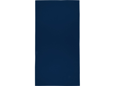 Lucas спортивное полотенце из переработанного полиэстера 70х140 см - Синий нэйви , размер L
