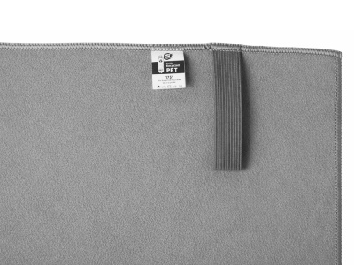 Легкое полотенце Gulpi  из микрофибры RPET с ремешком для складывания, 70*120 см, графит , размер M