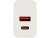 Сетевое зарядное устройство c выходами USB-A и USB-C Recharger Pro, быстрая зарядка QC/PD, 30 Вт, белый