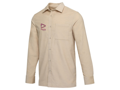 Alum вельветовая рубашка унисекс - Oatmeal , размер M