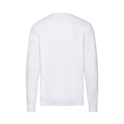Толстовка мужская без начеса "Lightweight Set-in Sweat", белый, L, 80% х/б 20% полиэстер, 240 г/м2