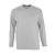Футболка мужская с длинным рукавом MONARCH, серый меланж, 3XL, 85% хлопок, 15% вискоза, 150 г/м2