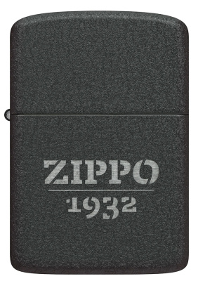 Зажигалка ZIPPO 1941 Replica™, с покрытием Black Crackle, черный, матовая, 38x13x57 мм