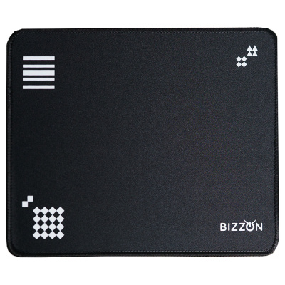 Коврик для мыши GLIDE S, 26*21*0,3см, прошитый край, черный