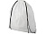 Рюкзак со шнурком Oriole из переработанного ПЭТ, белый